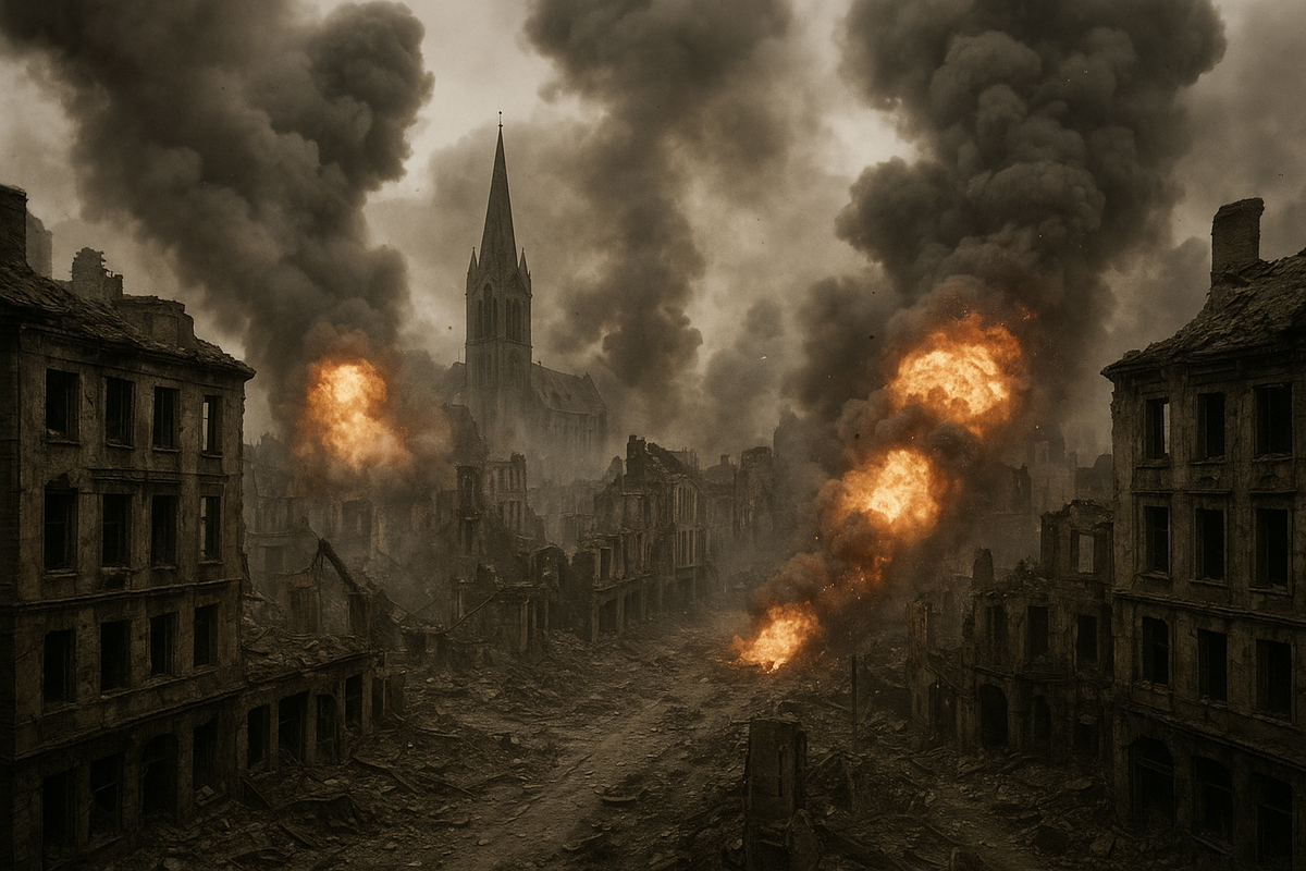 Smoke in Berlin by Oriana Ramunno