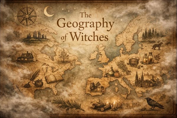The Geography of Witch Fiction: Which Region Draws You In?